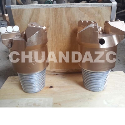 China Venta en caliente 112 mm l 3 alas Drag Drill Bit/PDC Drag Drill Bits para pozos de agua, minería, geotérmica proveedor