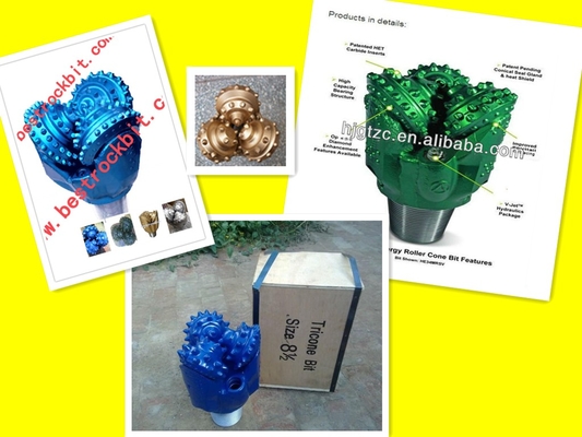 API China Tricone Rock Bit Drag Bits para minería y perforación de roca que en venta caliente proveedor