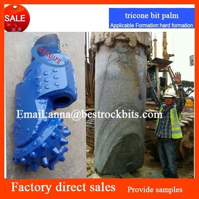 Venta caliente de 6 pulgadas 152 mm de trozos de tricone de palma de roca dura para perforación de api cortadores de trozos de cono de rodillo / conos de tricone / cortadores de tricone proveedor