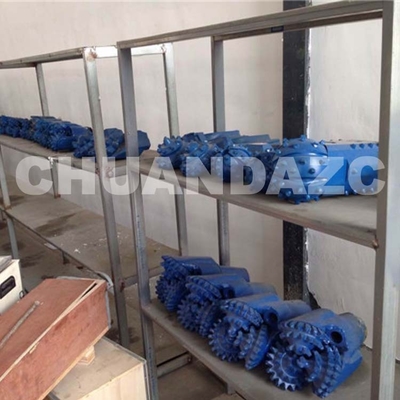 Perforación de dientes de acero que funciona muy bien Fabricante para minería con certificación API 114mm 4 1/2 pulgadas de perforación de tricón proveedor