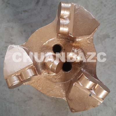 Venta caliente de 3 brocas de arrastre 98mmPDC Drag Bit ((Blade Bit) / 3 Wings Drag Drill para brocas de perforación de pozos de petróleo Minería proveedor