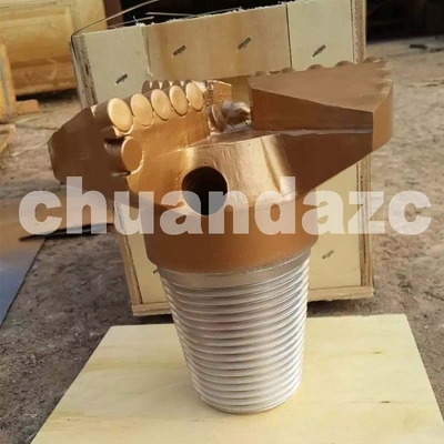 Venta en caliente 171l 3 Wings Drag Drill Bit/PDC Drag Drill Bits para pozos de agua, minería, geotérmica proveedor