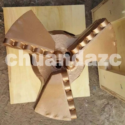 Venta en caliente 171l 3 Wings Drag Drill Bit/PDC Drag Drill Bits para pozos de agua, minería, geotérmica proveedor
