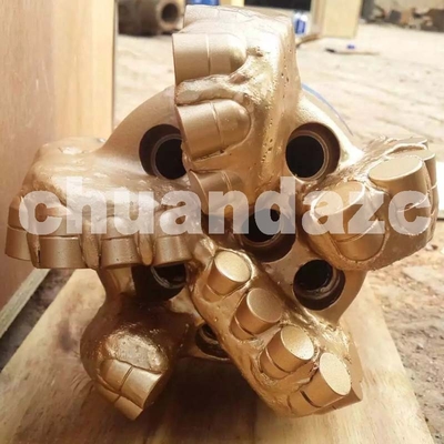 Mejor de 152 mm 6 pulgadas 5 cuchillas PDC de cuerpo de acero para equipos de perforación de petróleo y gas, perforación proveedor