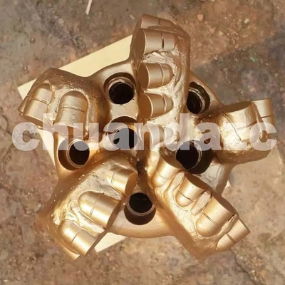 Mejor de 152 mm 6 pulgadas 5 cuchillas PDC de cuerpo de acero para equipos de perforación de petróleo y gas, perforación proveedor