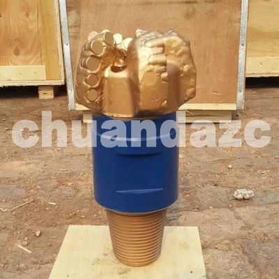 Mejor 152 mm 6 pulgadas 5 cuchillas Cuerpo de acero PDC bit / serie PDC 5 cuchillas taladros con alta calidad proveedor