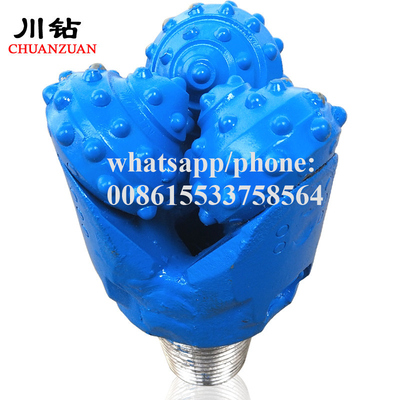 Tricone bits fábrica de venta directa/Roller cono personalizado roca tci pozo de agua perforación tricone bit proveedor